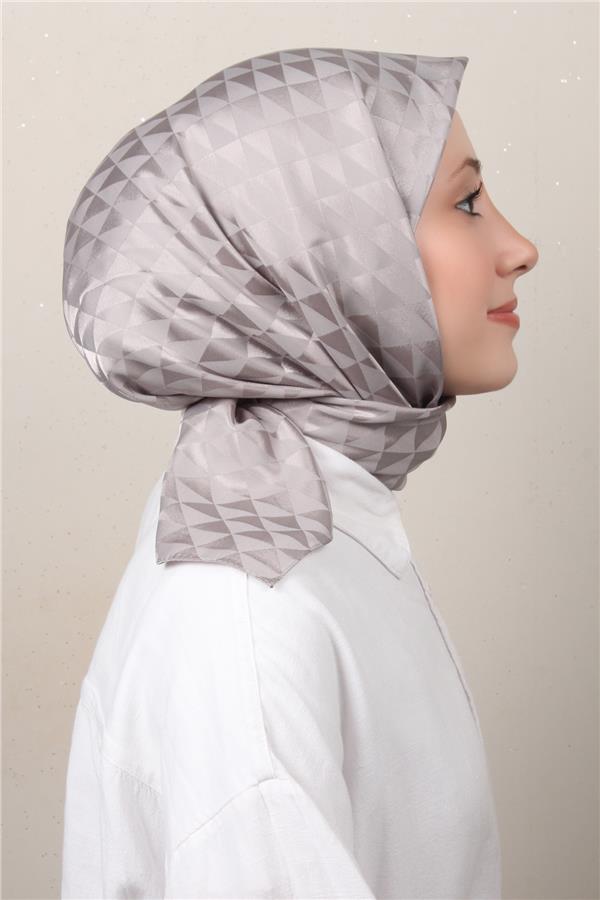 Golden Jakar Eşarp 4138-2 Açık Gri 