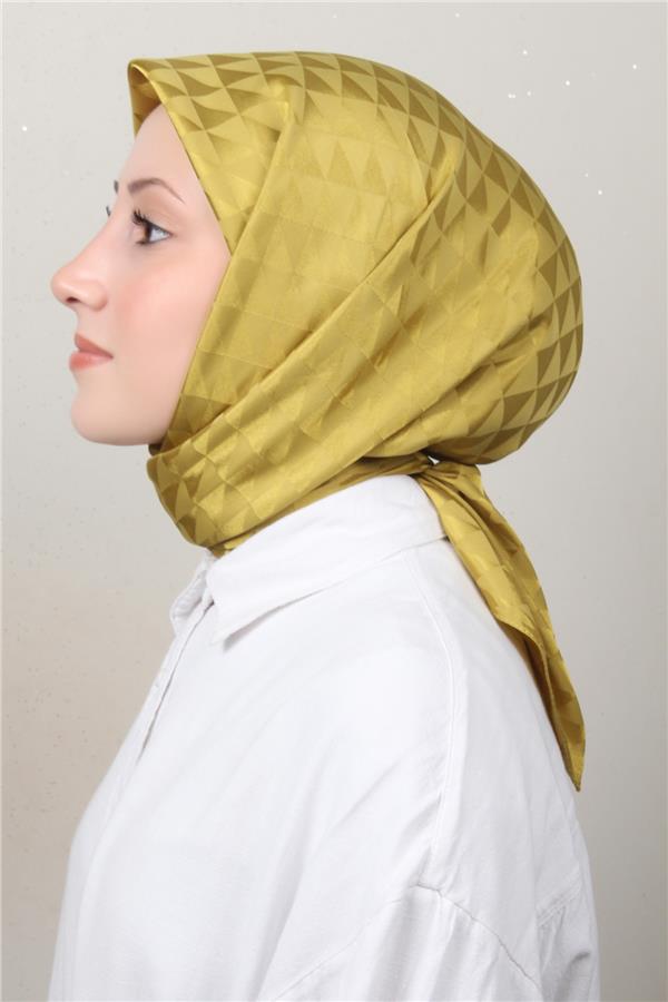 Golden Jakar Eşarp 4138-3 Yağ Yeşili 