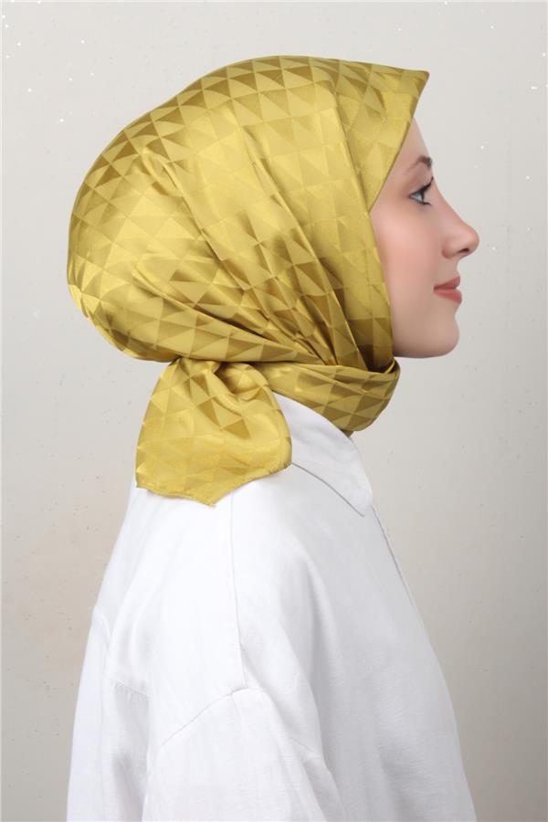 Golden Jakar Eşarp 4138-3 Yağ Yeşili 