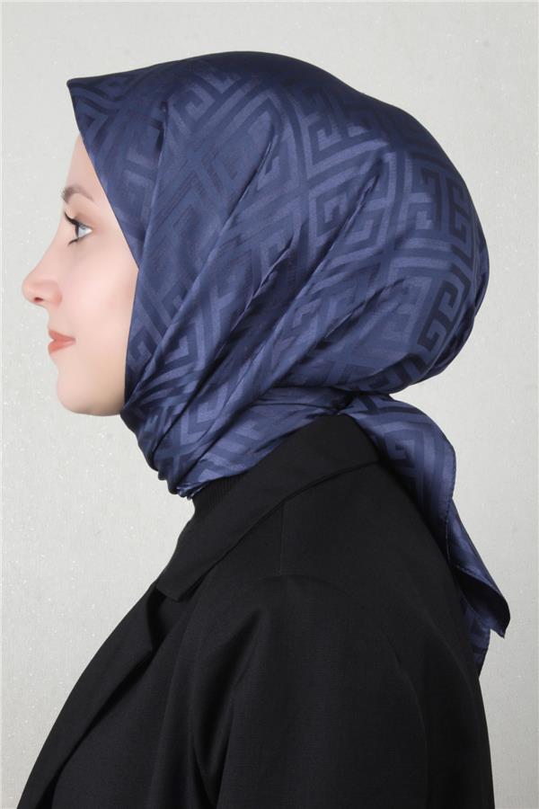 Golden Jakar Eşarp Grift Desen 4118-4 Metalik Laci