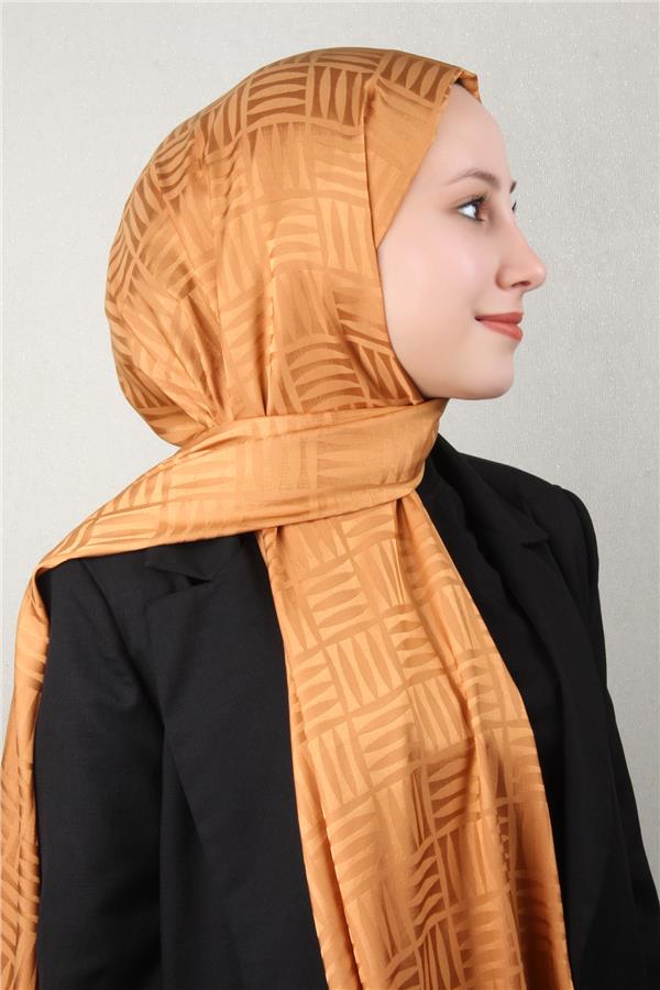 Golden Jakar Şal 4137-1 Bal Kabağı
