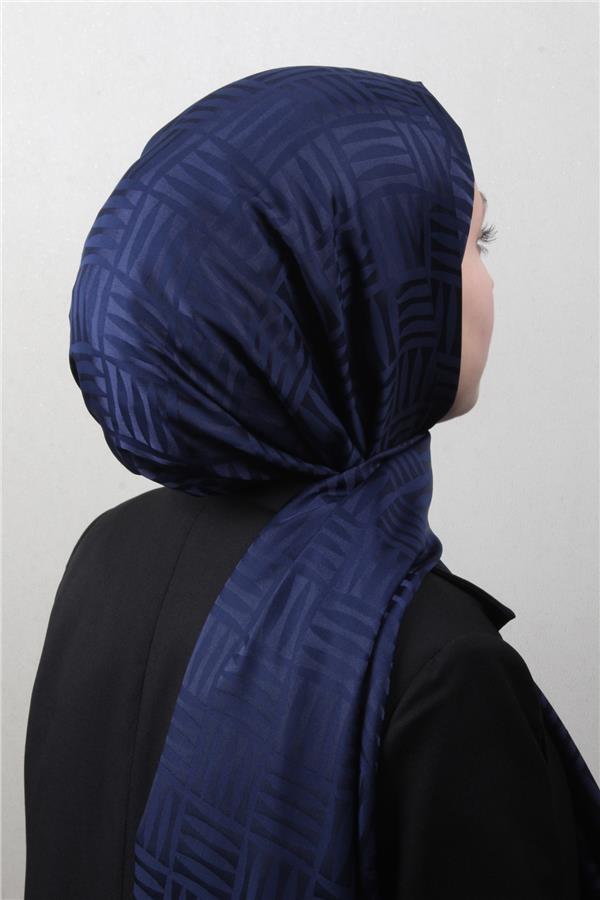 Golden Jakar Şal 4137-10 Lacivert
