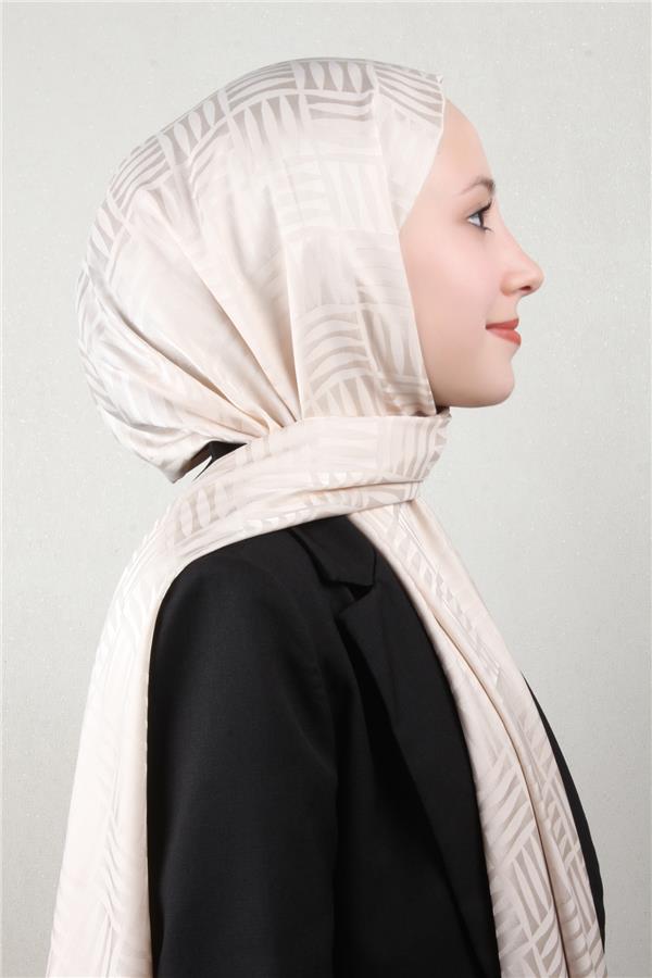 Golden Jakar Şal 4137-15 Kemik