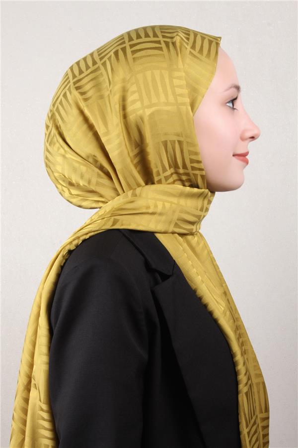 Golden Jakar Şal 4137-17 Olive