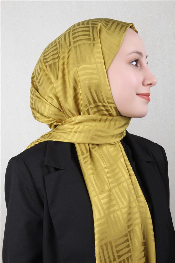 Golden Jakar Şal 4137-17 Olive