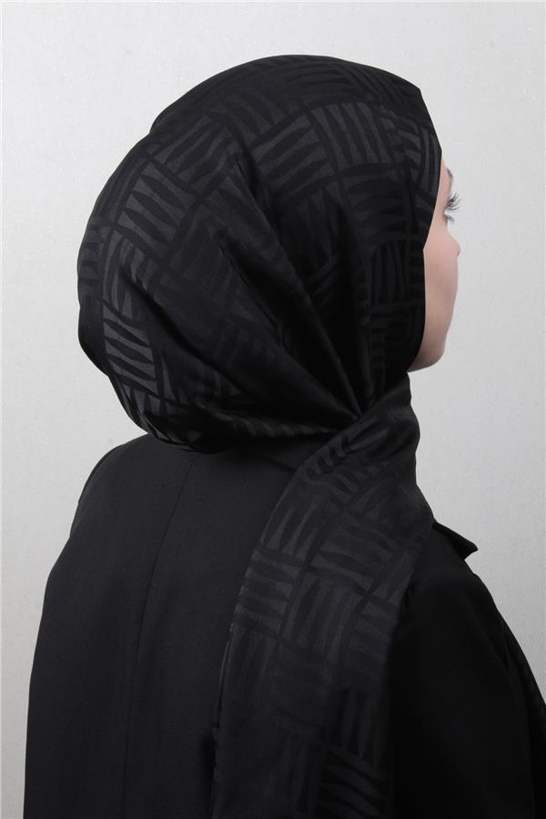 Golden Jakar Şal 4137-3 Siyah