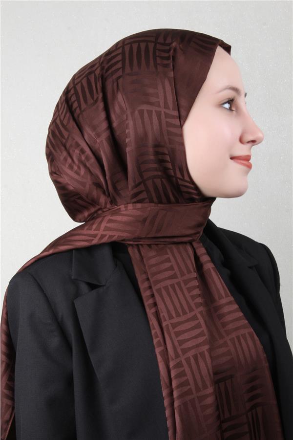 Golden Jakar Şal 4137-5 Acı Kahve