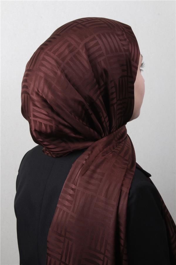 Golden Jakar Şal 4137-5 Acı Kahve