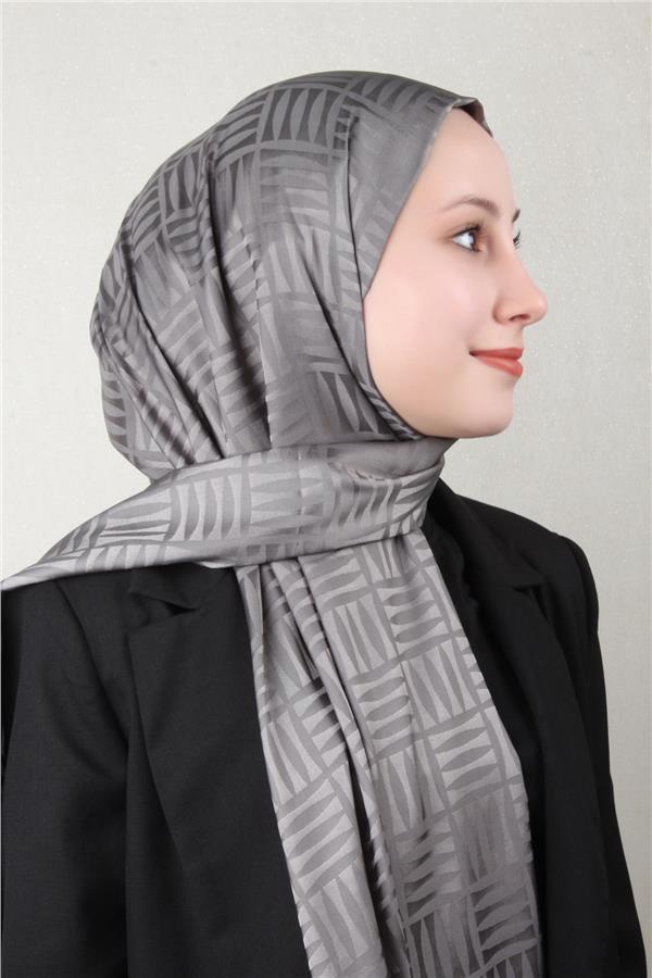 Golden Jakar Şal 4137-8 Duman