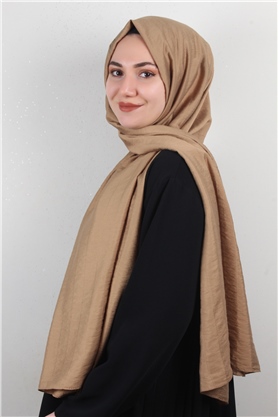 İnce Kareli Şal 2580-44 Bal Köpüğü