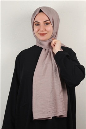 İnce Kareli Şal 2580-50 Koyu Taş