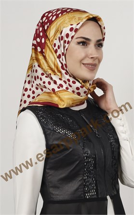 İndirimli İthal İpek Eşarp 1301-3