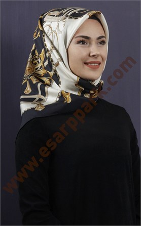 İndirimli İthal İpek Eşarp 13010-10