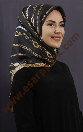 İndirimli İthal İpek Eşarp 13010-14