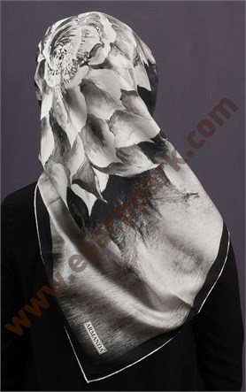 İndirimli İthal İpek Eşarp 13010-18