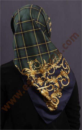 İndirimli İthal İpek Eşarp 13010-24