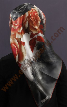 İndirimli İthal İpek Eşarp 13010-29