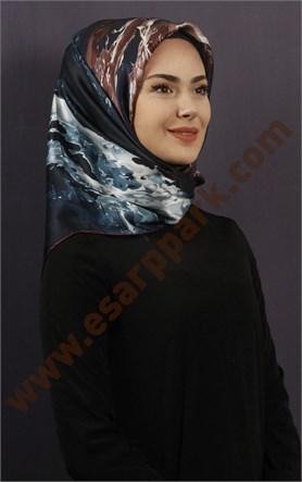 İndirimli İthal İpek Eşarp 13010-3