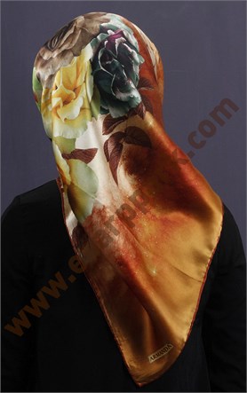 İndirimli İthal İpek Eşarp 13010-32