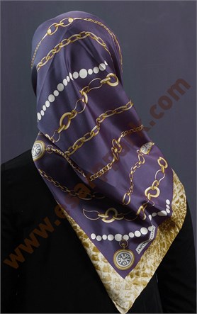 İndirimli İthal İpek Eşarp 13010-33