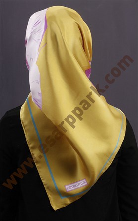 İndirimli İthal İpek Eşarp 13010-34