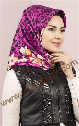 İndirimli İthal İpek Eşarp 13010-36