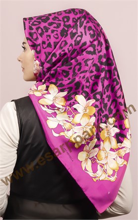 İndirimli İthal İpek Eşarp 13010-36