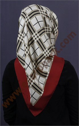 İndirimli İthal İpek Eşarp 13010-38