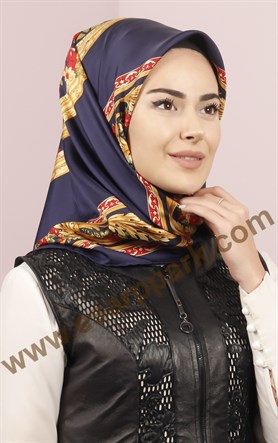 İndirimli İthal İpek Eşarp 13010-42