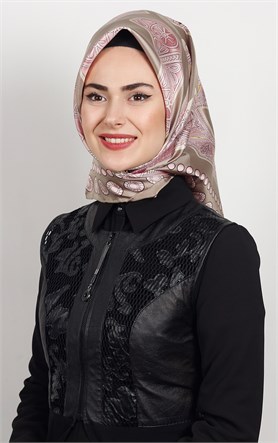 İndirimli İthal İpek Eşarp 13012-3