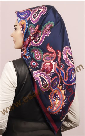 İndirimli İthal İpek Eşarp 13013-8