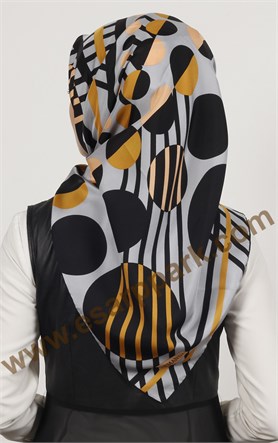 İndirimli İthal İpek Eşarp 13015-1