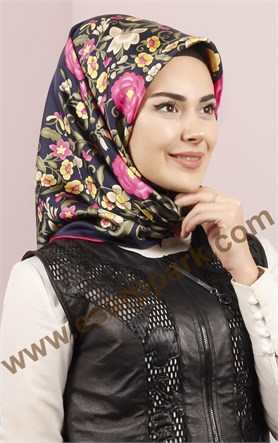 İndirimli İthal İpek Eşarp 13016-1