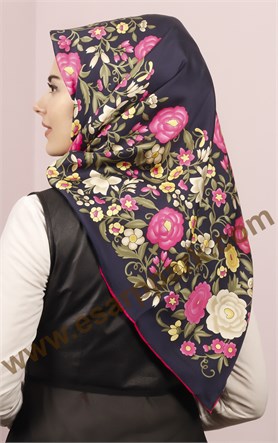 İndirimli İthal İpek Eşarp 13016-1