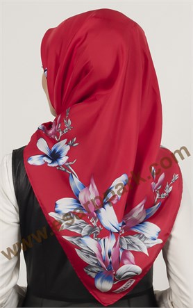 İndirimli İthal İpek Eşarp 13016-2