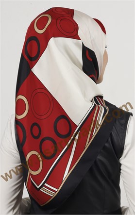 İndirimli İthal İpek Eşarp 13017-3