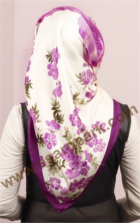 İndirimli İthal İpek Eşarp 1302-1