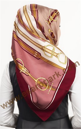 İndirimli İthal İpek Eşarp 1302-10