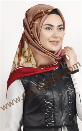 İndirimli İthal İpek Eşarp 1302-10