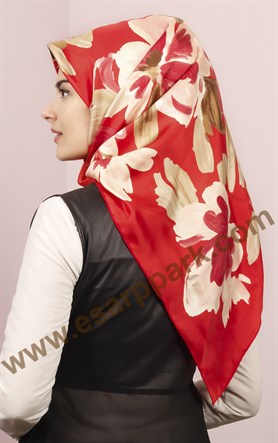 İndirimli İthal İpek Eşarp 1302-13