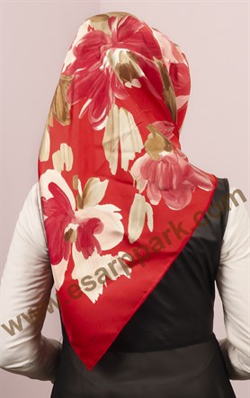 İndirimli İthal İpek Eşarp 1302-13