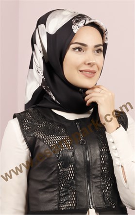 İndirimli İthal İpek Eşarp 1302-14