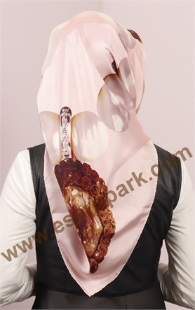 İndirimli İthal İpek Eşarp 1302-15