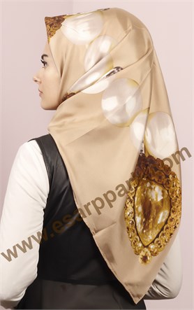 İndirimli İthal İpek Eşarp 1302-16