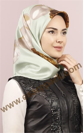 İndirimli İthal İpek Eşarp 1302-17