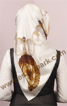 İndirimli İthal İpek Eşarp 1302-18