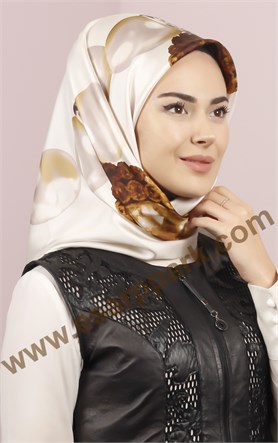 İndirimli İthal İpek Eşarp 1302-18