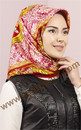 İndirimli İthal İpek Eşarp 1302-21