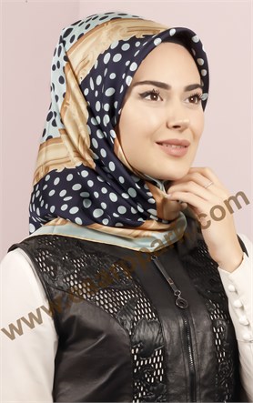 İndirimli İthal İpek Eşarp 1302-28