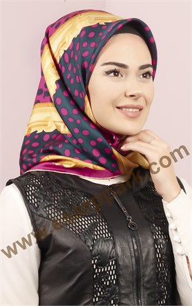 İndirimli İthal İpek Eşarp 1302-29